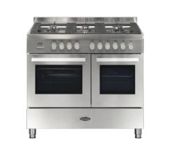 BRITANNIA Sonetto 100DF TC Dual Fuel Range Cooker - Stainless Steel